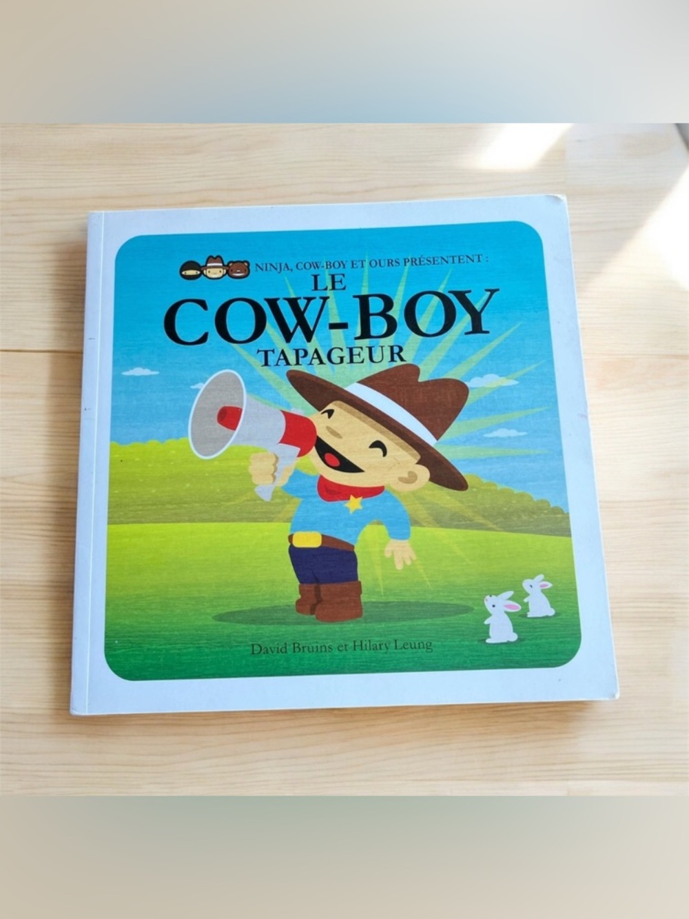 Scholastic Le cow-boy tapageur 2011 French Edition Soft Cover Kids Book